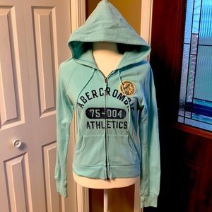 Abercrombie and Fitch Hooded Full Zip Sweatshirt